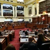 Toàn cảnh phiên họp Quốc hội Peru tại thủ đô Lima. (Ảnh: AFP/TTXVN)