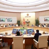 Quang cảnh Phiên họp Chính phủ thường kỳ tháng 1 năm 2023. (Ảnh: Dương Giang/TTXVN)