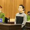 Bị cáo Nguyễn Lê Giang tại tòa. (Ảnh: Nguyễn Nam/TTXVN)
