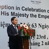 Phó Thủ tướng Trần Lưu Quang phát biểu chúc mừng. (Ảnh: TTXVN)