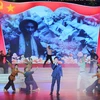 Một tiết mục tại Lễ kỷ niệm 80 năm Đề cương về Văn hóa Việt Nam. (Nguồn: TTXVN)