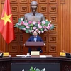 Thủ tướng Phạm Minh Chính, Trưởng Ban Chỉ đạo chủ trì phiên họp. (Ảnh: Dương Giang/TTXVN)