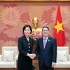 Phó Chủ tịch Quốc hội Nguyễn Đức Hải và Đại sứ Hàn Quốc Oh Youngju. (Nguồn: Cổng Thông tin điện tử Quốc hội Việt Nam)