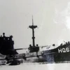 Tàu HQ-604 rời đất liền ra Trường Sa làm nhiệm vụ, chỉ 3 ngày trước cuộc chiến đấu bảo vệ chủ quyền và bị tàu địch bắn chìm tại Gạc Ma, ngày 14/3/1988. (Ảnh: Tư liệu/TTXVN phát)