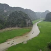 Khu du lịch Tam Cốc-Bích Động ở Hoa Lư, Ninh Bình. (Ảnh: Đức Phương/TTXVN)