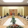Thủ tướng Phạm Minh Chính tiếp đại biểu dự Hội nghị toàn cầu lần thứ 4 Hệ thống lương thực, thực phẩm bền vững. (Ảnh: Dương Giang/TTXVN)