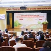 Lễ phát động 'Giải báo chí toàn quốc viết về nông nghiệp, nông dân, nông thôn Việt Nam.' (Nguồn: Dân Việt)
