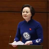 Bộ trưởng Bộ Nội vụ Phạm Thị Thanh Trà. (Ảnh: Doãn Tấn/TTXVN)