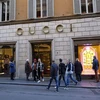 Cửa hàng của hãng thời trang xa xỉ Gucci tại Rome, Italy. (Ảnh: AFP/TTXVN)