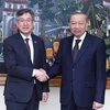 Bộ trưởng Tô Lâm và Tư lệnh Kim Jong-uk. (Nguồn: Bộ Công an)