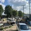 Xe cứu thương được điều đến hiện trường vụ nổ bom ở huyện Bajaur, Tây Bắc Pakistan ngày 30/7. (Ảnh: THX/TTXVN)