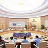 Quang cảnh Phiên họp Chính phủ thường kỳ tháng 7/2023. (Ảnh: Dương Giang/TTXVN)