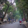 Đường phố Hà Nội. (Nguồn: TTXVN)