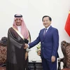 Phó Thủ tướng Lê Minh Khái tiếp Bộ trưởng Du lịch Saudi Arabia, ông Ahmed bin Aqeel-Khateeb. (Ảnh: An Đăng/TTXVN)