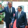 Thủ tướng Phạm Minh Chính đến dự Lễ Bế mạc. (Ảnh: Dương Giang/TTXVN)