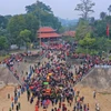 Đền Mẫu Đông Cuông từ lâu đã trở thành điểm du lịch tâm linh nổi tiếng, thu hút đông đảo khách du lịch. (Nguồn: Vietnam+)