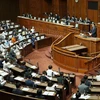Quang cảnh phiên họp của Quốc hội Nhật Bản. (Ảnh: Kyodo/TTXVN)