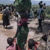 Người dân Cộng hòa Dân chủ Congo rời bỏ nhà cửa đi lánh nạn. (Nguồn: AFP)