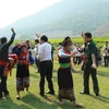 Nghệ thuật trình diễn dân gian múa của người Lào huyện Điện Biên và Điện Biên Đông. (Nguồn: Sở Văn hóa, Thể thao và Du lịch tỉnh Điện Biên)
