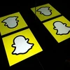 Biểu tượng mạng xã hội Snapchat. (Ảnh: AFP/TTXVN)