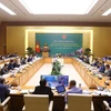 Hội nghị thẩm định Quy hoạch vùng Tây nguyên thời kỳ 2021-2030, tầm nhìn đến năm 2050 dưới sự chủ trì của Phó Thủ tướng Trần Hồng Hà. (Ảnh: Văn Điệp/TTXVN)