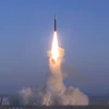 Ngày 18/12/2023, Triều Tiên xác nhận đã phóng tên lửa đạn đạo liên lục địa (ICBM) Hwasong-18. (Ảnh: KCNA/TTXVN)