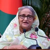 Thủ tướng Bangladesh Sheikh Hasina phát biểu tại Dhaka ngày 8/1. (Ảnh: THX/TTXVN)