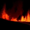 Vụ phun trào bắt đầu ở phía Bắc thành phố Grindavik, song chưa rõ vị trí chính xác dung nham phun trào ra hoặc hướng dung nham chảy. (Nguồn: Iceland Monitor)