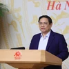 Thủ tướng Phạm Minh Chính chủ trì Phiên họp lần thứ 7 Hội đồng Thi đua-Khen thưởng Trung ương. (Ảnh: Dương Giang/TTXVN)