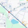 Khu vực xảy ra vụ tai nạn. (Nguồn: Google Maps)