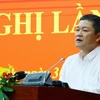 Thủ tướng Chính phủ phê chuẩn kết quả bầu chức vụ Phó Chủ tịch Ủy ban Nhân dân tỉnh Quảng Bình nhiệm kỳ 2021-2026 đối với ông Phan Phong Phú. (Ảnh: Tá Chuyên/TTXVN)