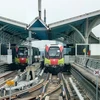 Dự án tuyến đường sắt đô thị đoạn Nhổn-ga Hà Nội bắt đầu bước vào giai đoạn vận hành thử từ ngày 11/3 đến cuối tháng 4/2024. (Ảnh: Tuấn Anh/TTXVN)