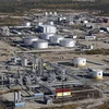 Nhà máy lọc dầu Rosneft ở thị trấn Gubkinsky, Tây Siberia, Liên bang Nga. (Ảnh: AFP/TTXVN)