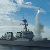 Tàu USS Preble của Hải quân Mỹ được trang bị hệ thống tác chiến Aegis. (Nguồn: Hải quân Mỹ)