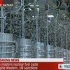 Các máy ly tâm tại cơ sở hạt nhân Nantanz, Iran. (Ảnh: AFP/TTXVN)