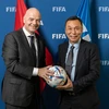 AFC bổ nhiệm ông Trần Quốc Tuấn - Chủ tịch Liên đoàn Bóng đá Việt Nam - làm Trưởng đoàn AFC tại Vòng chung kết Giải Bóng đá Vô địch U23 châu Á. (Nguồn: VFF)