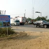 Dự án Cao tốc Hòa Liên-Túy Loan được mở rộng trên nền tuyến đường tránh Hải Vân-Túy Loan, trục giao thông huyết mạch qua thành phố Đà Nẵng. (Ảnh: Quốc Dũng/TTXVN)