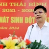 Phó Chủ tịch Ủy ban Nhân dân tỉnh Thái Bình Phạm Văn Nghiêm. (Ảnh: Thế Duyệt/TTXVN)