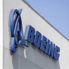 Biểu tượng Boeing tại nhà máy ở Renton, Washington, Mỹ. (Ảnh: AFP/TTXVN)