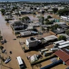 Ngập lụt tại bang Rio Grande do Sul, miền Nam Brazil ngày 9/5/2024. (Ảnh: AFP/TTXVN)