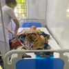 Bệnh nhân tại thời điểm được đưa vào cấp cứu tại Bệnh viện Đa khoa tỉnh Quảng Trị. (Nguồn: Sức khỏe và Đời sống)