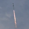 Tàu vũ Starship của SpaceX rời bệ phóng tại Boca Chica, Texas, Mỹ, ngày 14/3/2024. (Ảnh: AFP/TTXVN)
