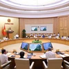Hội đồng thẩm định Quy hoạch Lâm nghiệp Quốc gia thời kỳ 2021-2030, tầm nhìn đến năm 2050 họp dưới sự chủ trì của Phó Thủ tướng Trần Lưu Quang, Chủ tịch Hội đồng. (Ảnh: Văn Điệp/TTXVN)