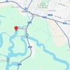 Vị trí sông Dinh. (Nguồn: Google Maps)