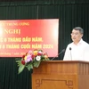 Ông Lê Minh Hưng, Ủy viên Bộ Chính trị, Bí thư Trung ương Đảng, Trưởng Ban Tổ chức Trung ương phát biểu tại Hội nghị. (Ảnh: Phương Hoa/TTXVN)