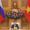 Phó Thủ tướng Trần Hồng Hà phát biểu. (Ảnh: Văn Điệp/TTXVN)