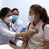Khám chữa bệnh cho người dân tại Bệnh viện Đa khoa tỉnh Tây Ninh. (Ảnh: Minh Phú/TTXVN)