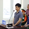 Bị cáo Phan Quốc Việt, Tổng giám đốc Công ty Cổ phần Công nghệ Việt Á (Công ty Việt Á) khai báo trước tòa. (Ảnh: Phạm Kiên/TTXVN)