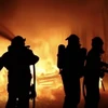 Lực lượng cứu hộ đã giải cứu được 30 người khỏi đám cháy. (Nguồn: Newsx)