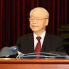 Tổng Bí thư Nguyễn Phú Trọng. (Ảnh: Trí Dũng/ TTXVN)